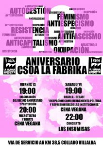 aniversario cso la fabrica